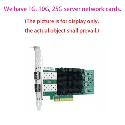 Scheda Ethernet per server Scheda di rete Intel X710 10 GB con porta ottica Dual Port SFP+ PCIe 3.0X8